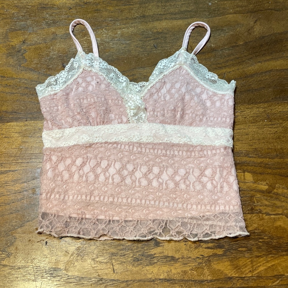 Women’s small pink tank top
